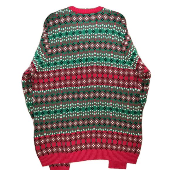 33 Degrees Moose Can Holder Sweater Men’s XXL Funny Christmas Party Cotton - Picture 8 of 8